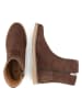 TRAVELIN' Leren boots bruin
