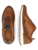 TRAVELIN' Leder-Sneakers in Hellbraun
