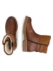 TRAVELIN' Leder-Boots in Hellbraun