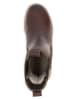 TRAVELIN' Leren chelseaboots bruin