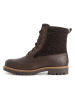 TRAVELIN' Leren boots bruin