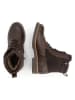 TRAVELIN' Leren boots bruin