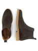 TRAVELIN' Leder-Chelsea-Boots in Braun