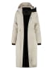 TRAVELIN' Wintermantel in Creme