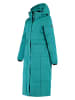 TRAVELIN' Wintermantel turquoise