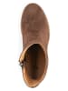 TRAVELIN' Leder-Stiefeletten in Hellbraun