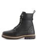 TRAVELIN' Leder-Boots in Schwarz