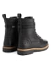 TRAVELIN' Leder-Boots in Schwarz