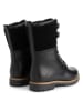 TRAVELIN' Leder-Boots in Schwarz