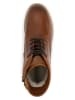 TRAVELIN' Leder-Boots in Hellbraun