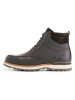 TRAVELIN' Leren veterschoenen bruin