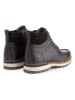 TRAVELIN' Leren veterschoenen bruin