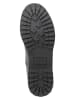 TRAVELIN' Leren chelseaboots zwart