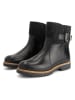 TRAVELIN' Leder-Boots in Schwarz