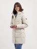 TRAVELIN' Wintermantel in Creme