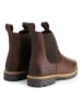 TRAVELIN' Leren chelseaboots bruin