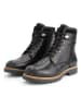 TRAVELIN' Leder-Boots in Schwarz