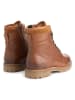 TRAVELIN' Leder-Boots in Hellbraun
