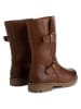 TRAVELIN' Leren boots bruin