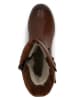 TRAVELIN' Leder-Boots in Braun
