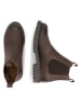 TRAVELIN' Leren chelseaboots bruin
