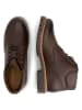 TRAVELIN' Leder-Schnürschuhe in Braun