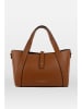 maison héritage PARIS Leder-Henkeltasche "Picea" in Hellbraun - (B)36 x (H)22 x (T)15 cm