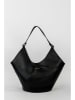 maison héritage PARIS Leder-Shopper "Cedro" in Schwarz - (B)52 x (H)36 x (T)21 cm