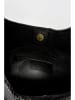 maison héritage PARIS Leder-Shopper "Cedro" in Schwarz - (B)52 x (H)36 x (T)21 cm