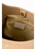maison héritage PARIS Leren shopper "Cedro" beige - (B)52 x (H)36 x (D)21 cm