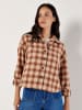 Apricot Hemdjacke in Camel