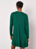 Apricot Kleid in Grün