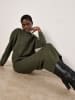 Apricot Sweter w kolorze khaki