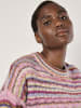 Apricot Pullover in Beige/ Lila