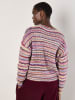 Apricot Pullover in Beige/ Lila