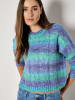 Apricot Pullover in Blau/ Türkis