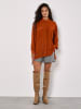 Apricot Lange blouse oranje