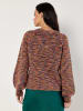 Apricot Pullover in Orange/ Blau/ Grün