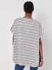Apricot Shirt in Grau/ Weiß