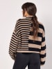Apricot Pullover in Hellbraun/ Schwarz