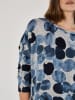 Apricot Longsleeve in Grau/ Blau