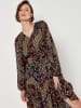 Apricot Jurk zwart/beige/donkerblauw