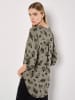 Apricot Bluse in Oliv/ Schwarz