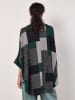 Apricot Rollkragenpullover in Anthrazit/ Petrol