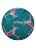 erima Handball "Flash Duro" in Blau/ Grün/ Pink