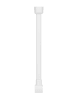 Wenko Douchegordijnplafondstang "Era" wit - (L)57 cm