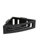 Wenko Duschregal "Turbo-Loc® "Bralia" in Schwarz - (B)35 x (H)8,5 x (T)20 cm