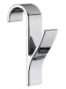 Wenko 4-delige set: handdoekhaken zilverkleurig - (H)10,5 cm