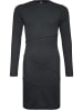 Blue Effect Kleid in Schwarz