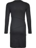 Blue Effect Kleid in Schwarz